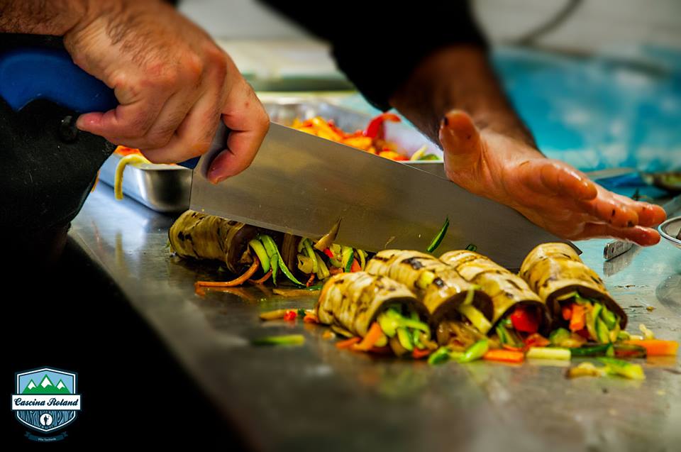 cascina Roland, la cucina